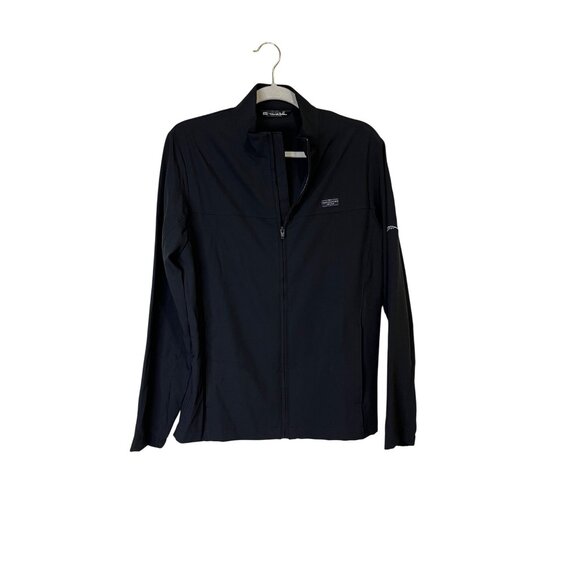Travis Mathew Black Full-Zip Jacket Performance Golf Mens Size S - Picture 9 of 9